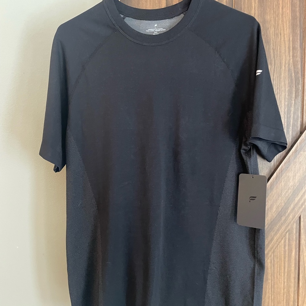 Men's Black Athletic T-Shirt